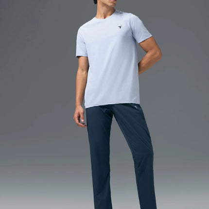 Men’s Solid Slim Fit Crew Neck T-Shirt with COTFLEX Innovation