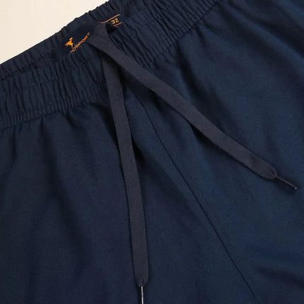 Men’s Solid Slim Fit Trackpants with Advanced TECHNO DRY Fabric