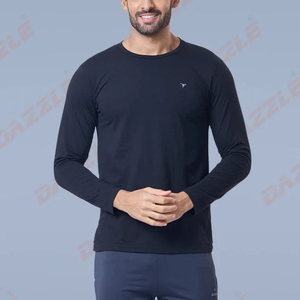 Men’s Round Neck Full Sleeves Cotton T-Shirt – Comfort Fit