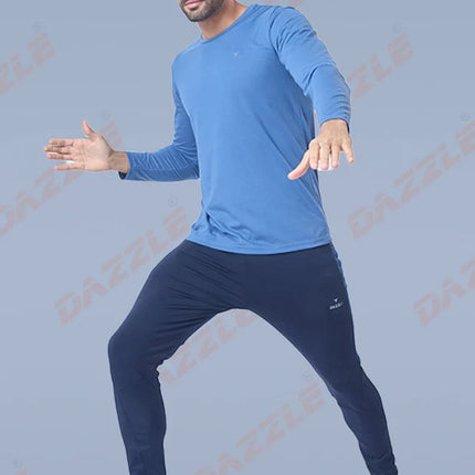 Men’s Round Neck Full Sleeves Cotton T-Shirt – Comfort Fit