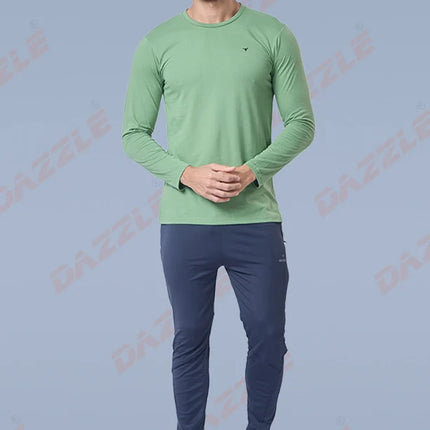 Men’s Round Neck Full Sleeves Cotton T-Shirt – Comfort Fit