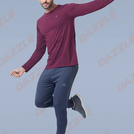 Men’s Round Neck Full Sleeves Cotton T-Shirt – Comfort Fit