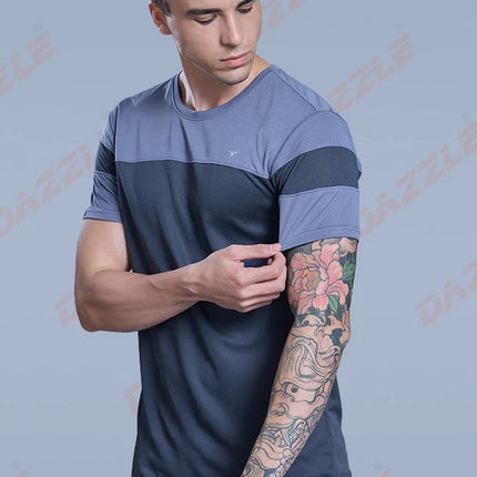 PRIDE Round Neck T-Shirt – DAZZLE Sports Wear | Slim-Fit Dryfit Active Tee for Men