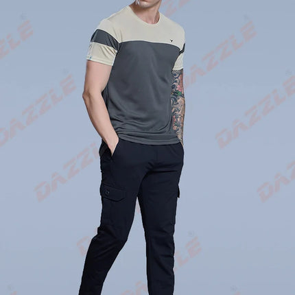 PRIDE Round Neck T-Shirt – DAZZLE Sports Wear | Slim-Fit Dryfit Active Tee for Men