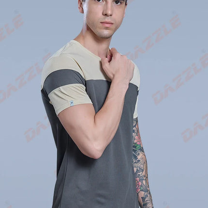 PRIDE Round Neck T-Shirt – DAZZLE Sports Wear | Slim-Fit Dryfit Active Tee for Men