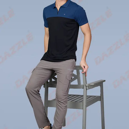 Spring Series Dual-Tone Performance Polo T-Shirt
