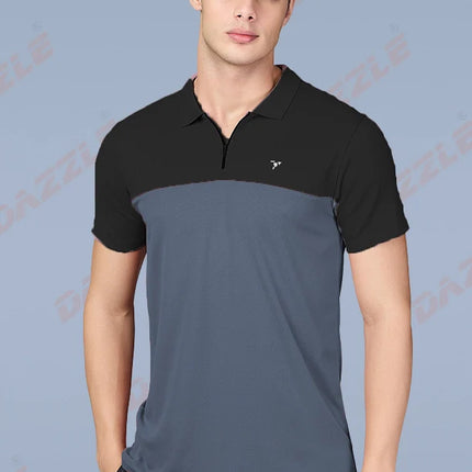 Spring Series Dual-Tone Performance Polo T-Shirt