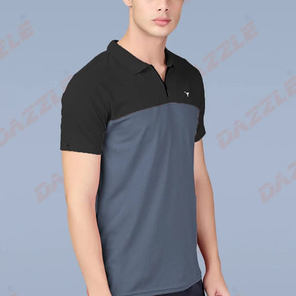 Spring Series Dual-Tone Performance Polo T-Shirt