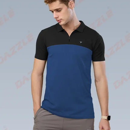 Spring Series Dual-Tone Performance Polo T-Shirt