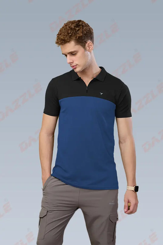 Spring Series Dual-Tone Performance Polo T-Shirt
