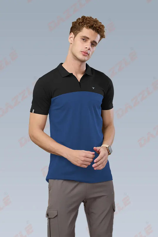Spring Series Dual-Tone Performance Polo T-Shirt