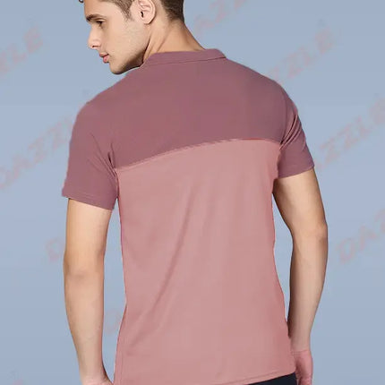 Spring Series Dual-Tone Performance Polo T-Shirt
