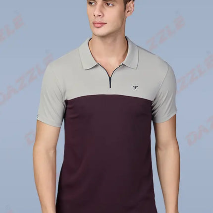 Spring Series Dual-Tone Performance Polo T-Shirt