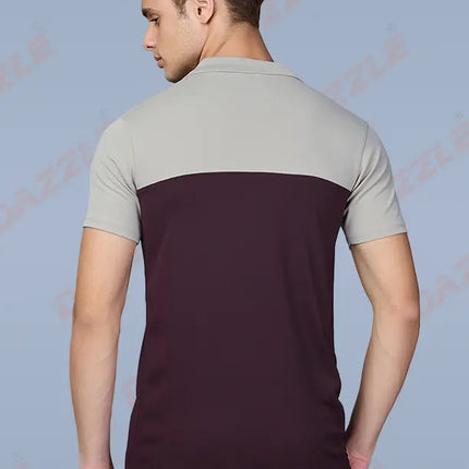 Spring Series Dual-Tone Performance Polo T-Shirt