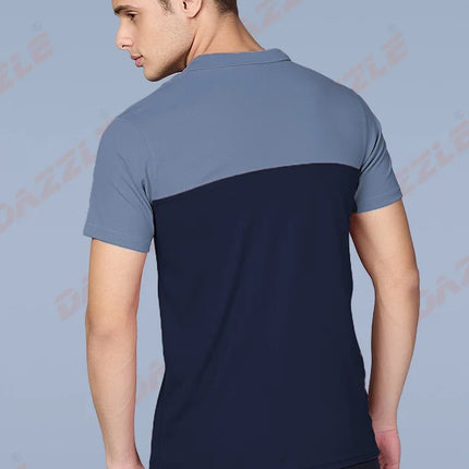 Spring Series Dual-Tone Performance Polo T-Shirt