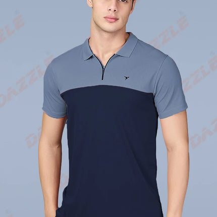 Spring Series Dual-Tone Performance Polo T-Shirt