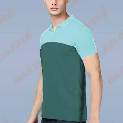 Spring Series Dual-Tone Performance Polo T-Shirt