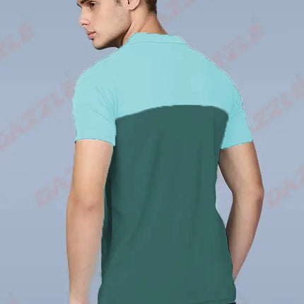 Spring Series Dual-Tone Performance Polo T-Shirt