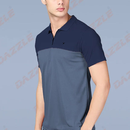 Spring Series Dual-Tone Performance Polo T-Shirt