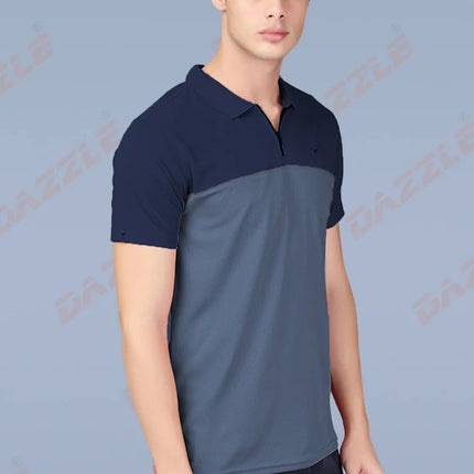 Spring Series Dual-Tone Performance Polo T-Shirt