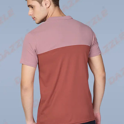 Spring Series Dual-Tone Performance Polo T-Shirt