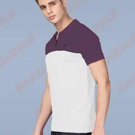Spring Series Dual-Tone Performance Polo T-Shirt