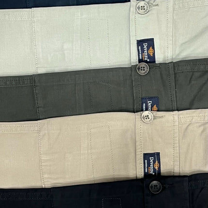 Premium Broken Slub Cargo Pants – Comfortable Stretch Fabric - Ankle Fit